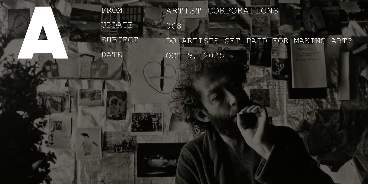 Thumbnail of Do artists get paid for making art?