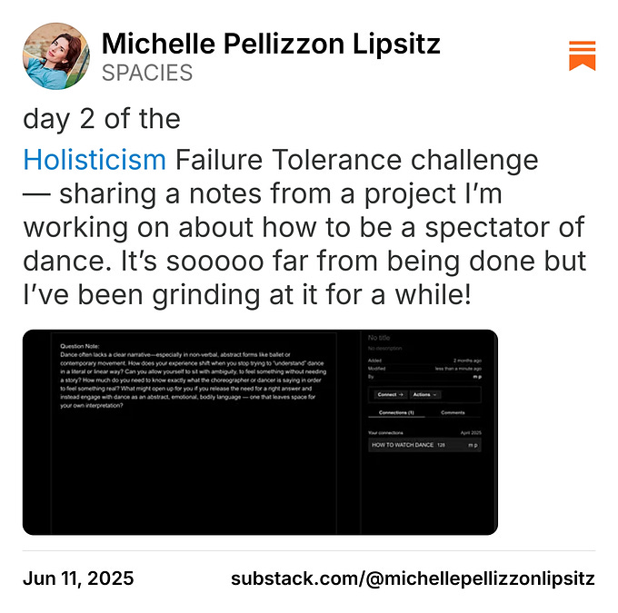 Thumbnail of Michelle Pellizzon Lipsitz on Substack