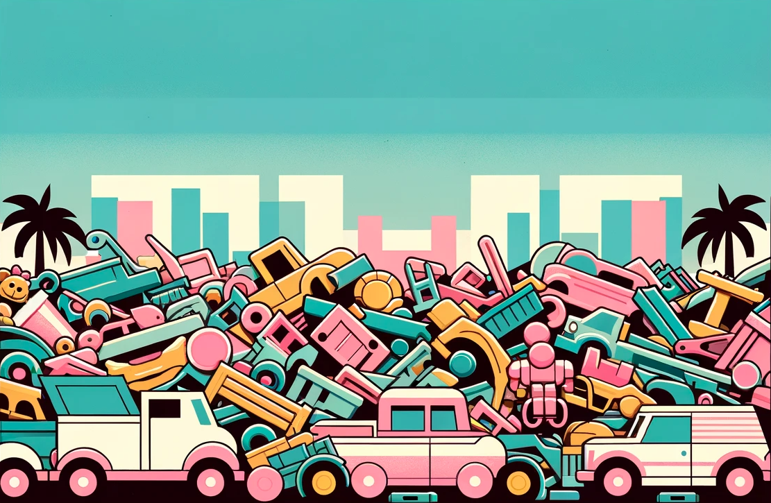Thumbnail of Cleaning out the junkyard