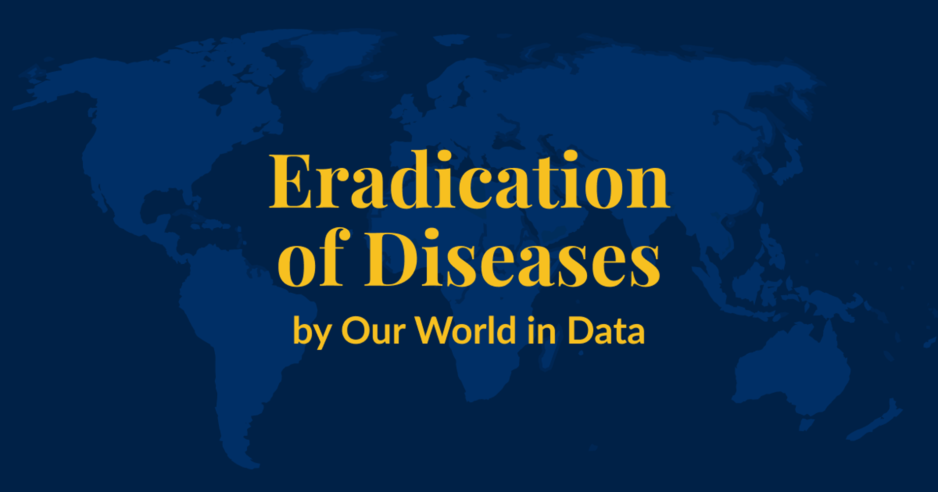 Thumbnail of Eradication of Diseases