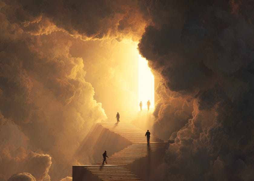 Thumbnail of The Light at the Top of the Stairway