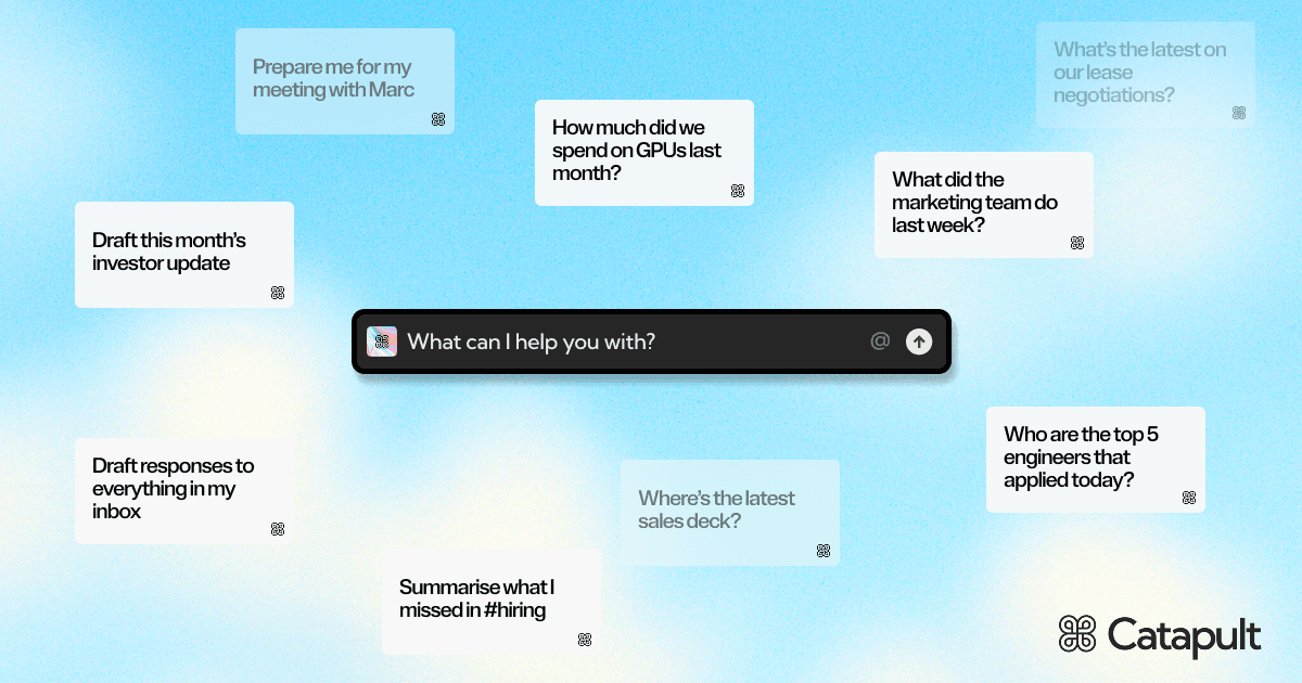 Thumbnail of Catapult - Ask anything, know everything