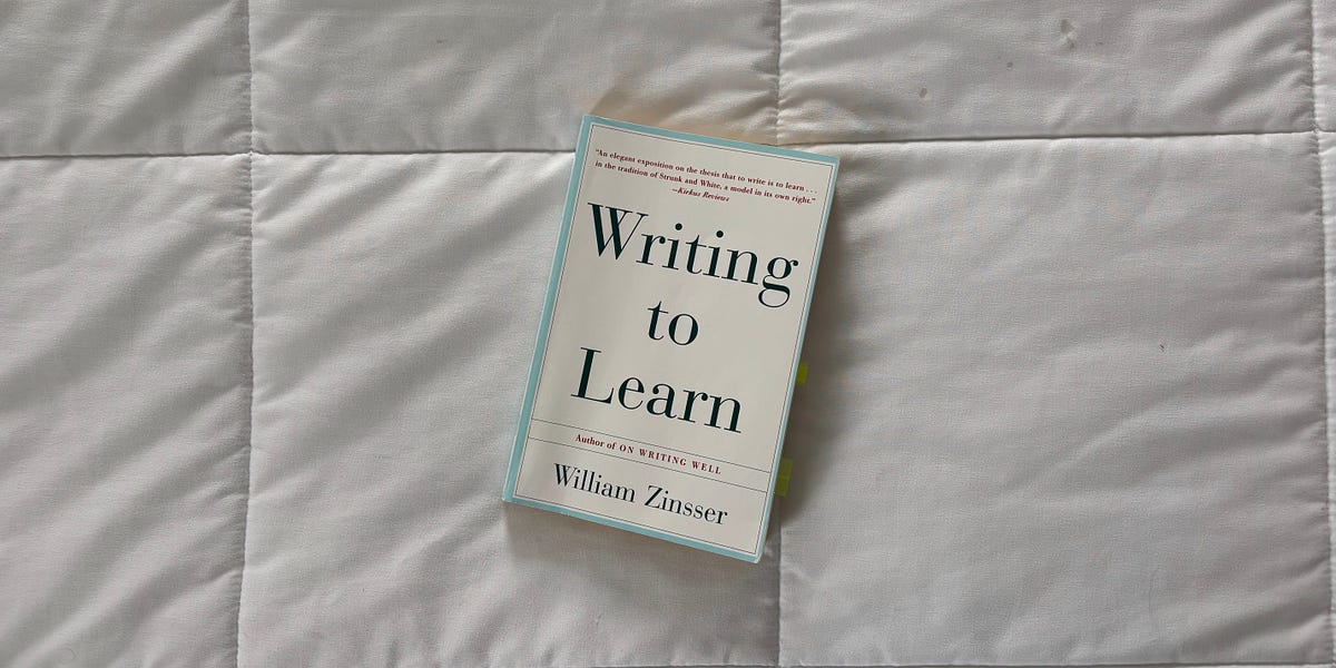 Thumbnail of how writing can help you learn and think better