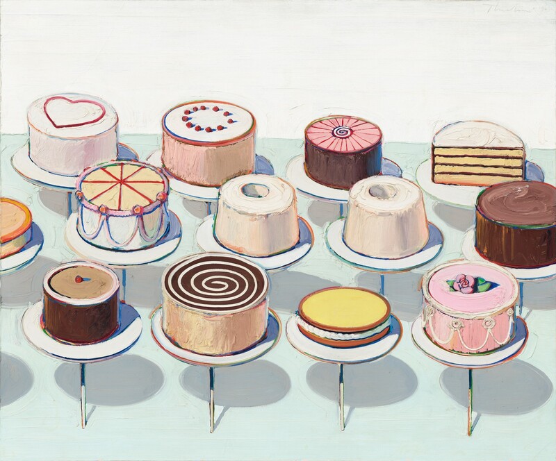 Thumbnail of Cakes by Wayne Thiebaud
