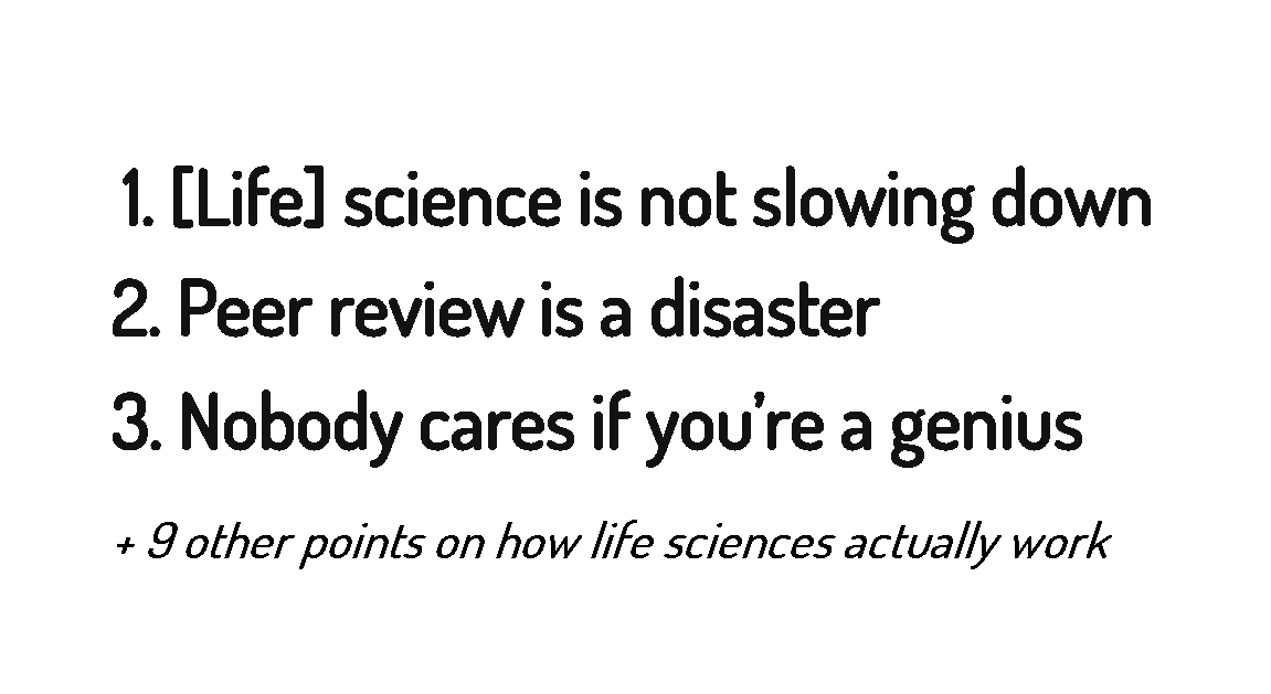 Thumbnail of How Life Sciences Actually Work: Findings of a Year-Long Investigation - Alexey Guzey