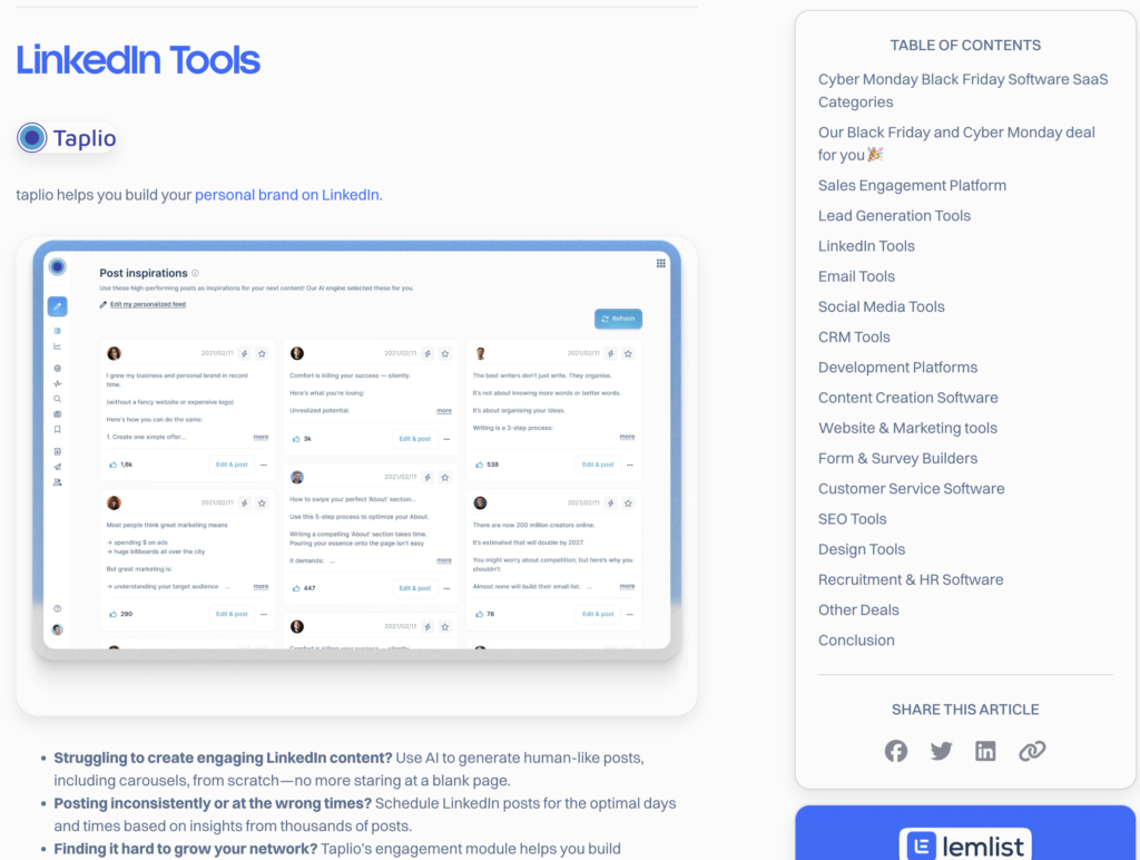 Thumbnail of 15 Types of Affiliate Marketing Content to Create in 2025 (with examples)