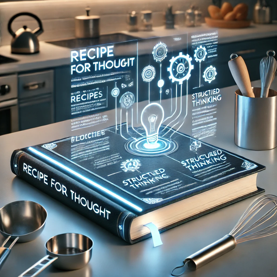 Thumbnail of A Recipe for Thought:Why Structured Frameworks and Generative AI Are the Future of Thinking — Dragonfly Thinking