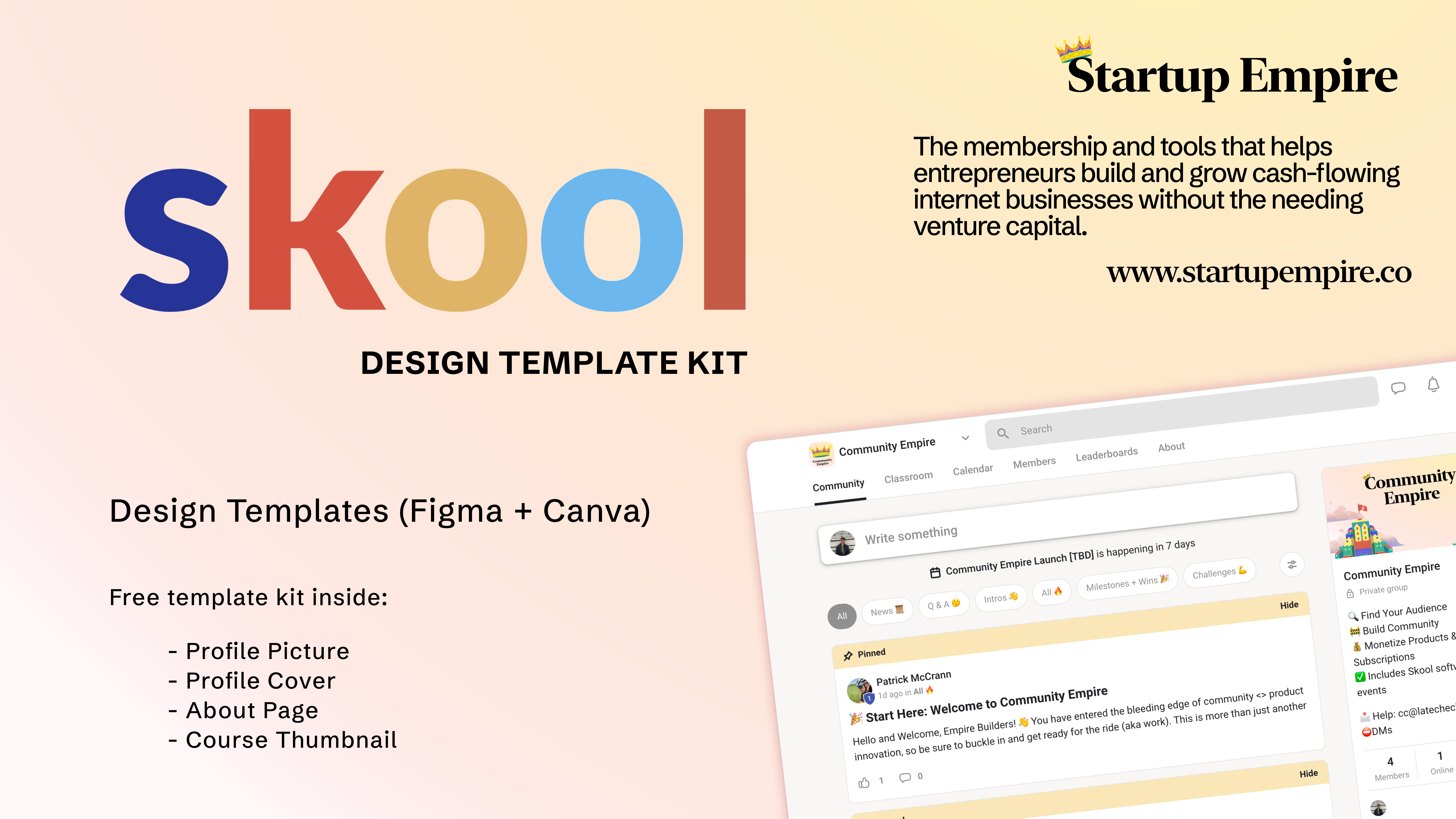 Thumbnail of Skool Design Templates | Figma