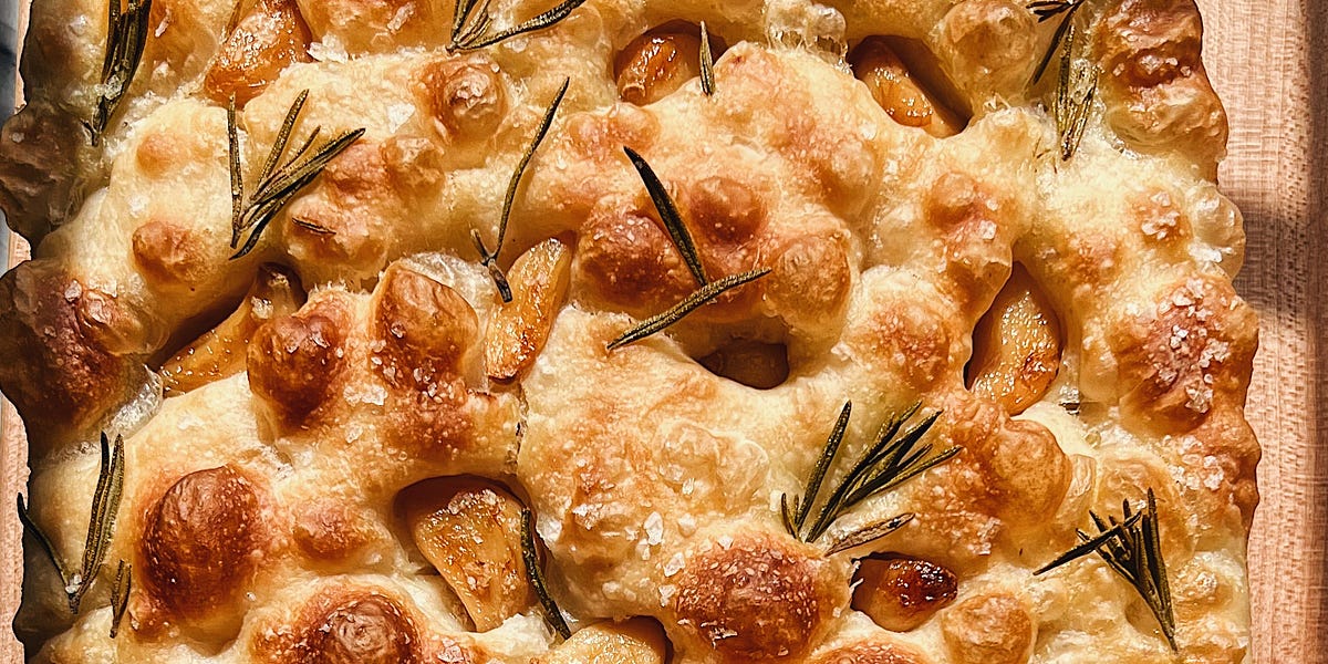 Thumbnail of Sourdough Focaccia with Garlic Confit