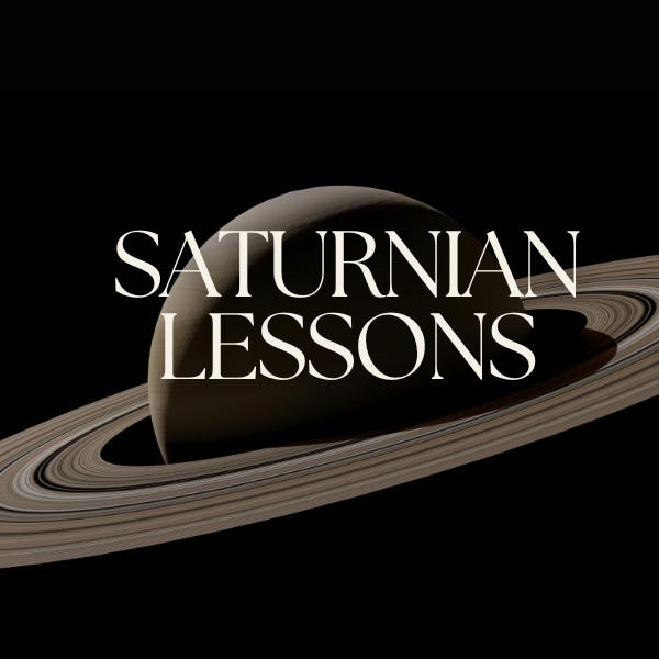 Thumbnail of Saturnian Lessons
