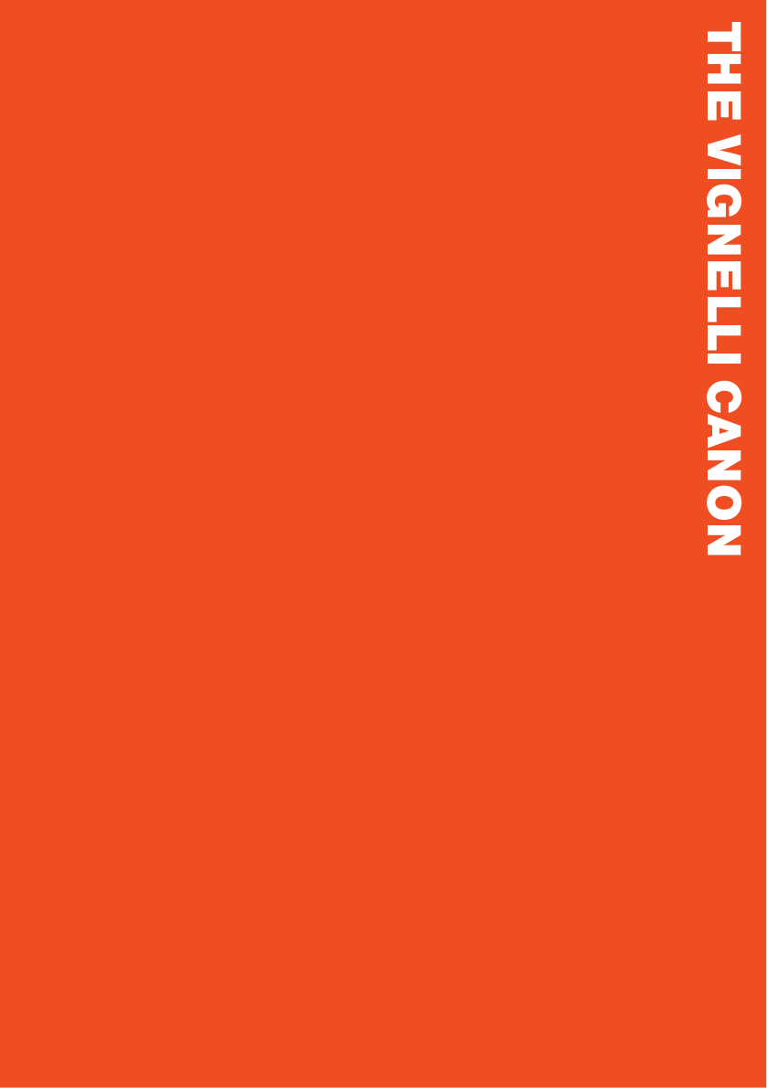 Thumbnail of The Vignelli Canon