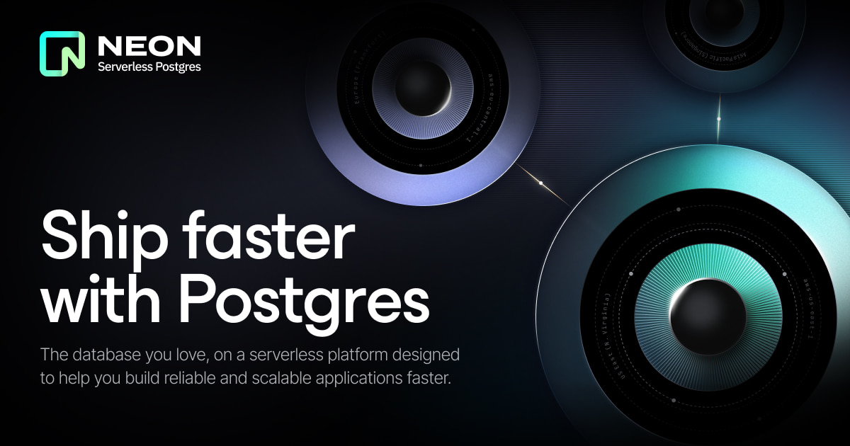 Thumbnail of Neon — Serverless, Fault-Tolerant, Branchable Postgres