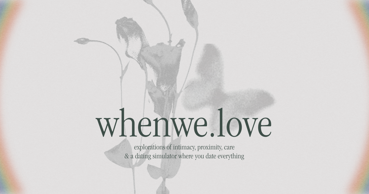 Thumbnail of WHEN WE LOVE