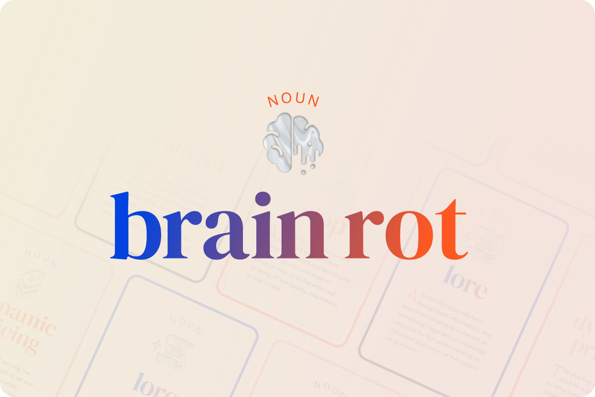 Thumbnail of 'Brain rot' named Oxford Word of the Year 2024 - Oxford University Press