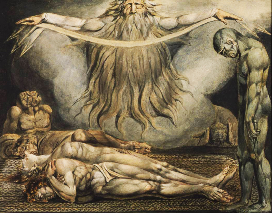 Thumbnail of william blake cain and abel - Google Search