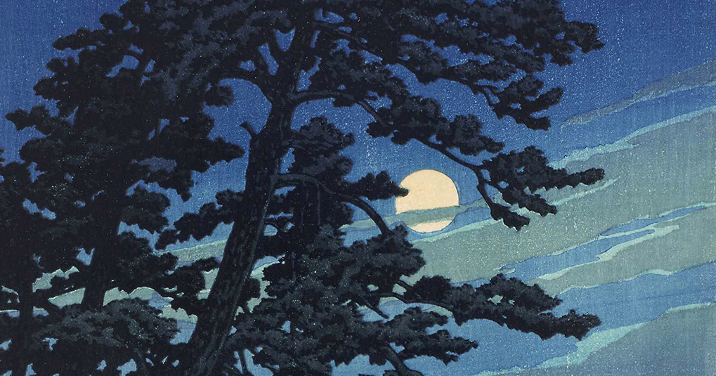Thumbnail of Of Trees, Tenderness, and the Moon: Hasui Kawase’s Stunning Japanese Woodblock Prints from the 1920s-1950s