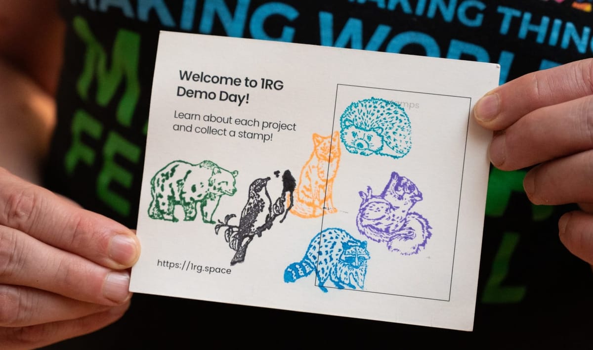Thumbnail of Experiment report: the 1RG Incubator