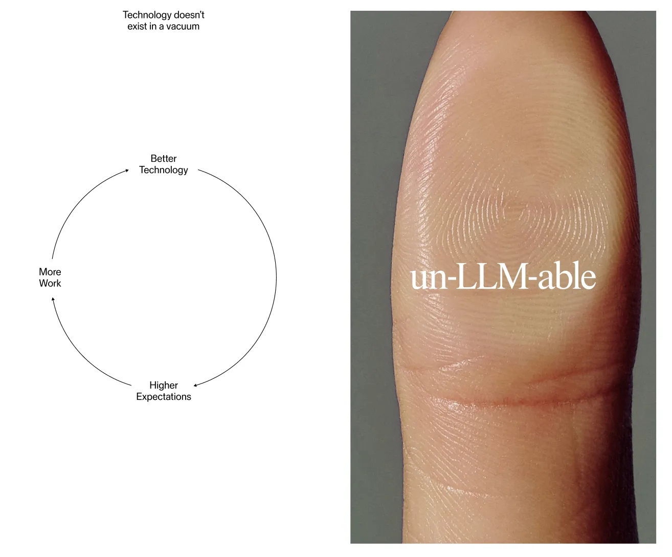 Thumbnail of Becoming unLLMable