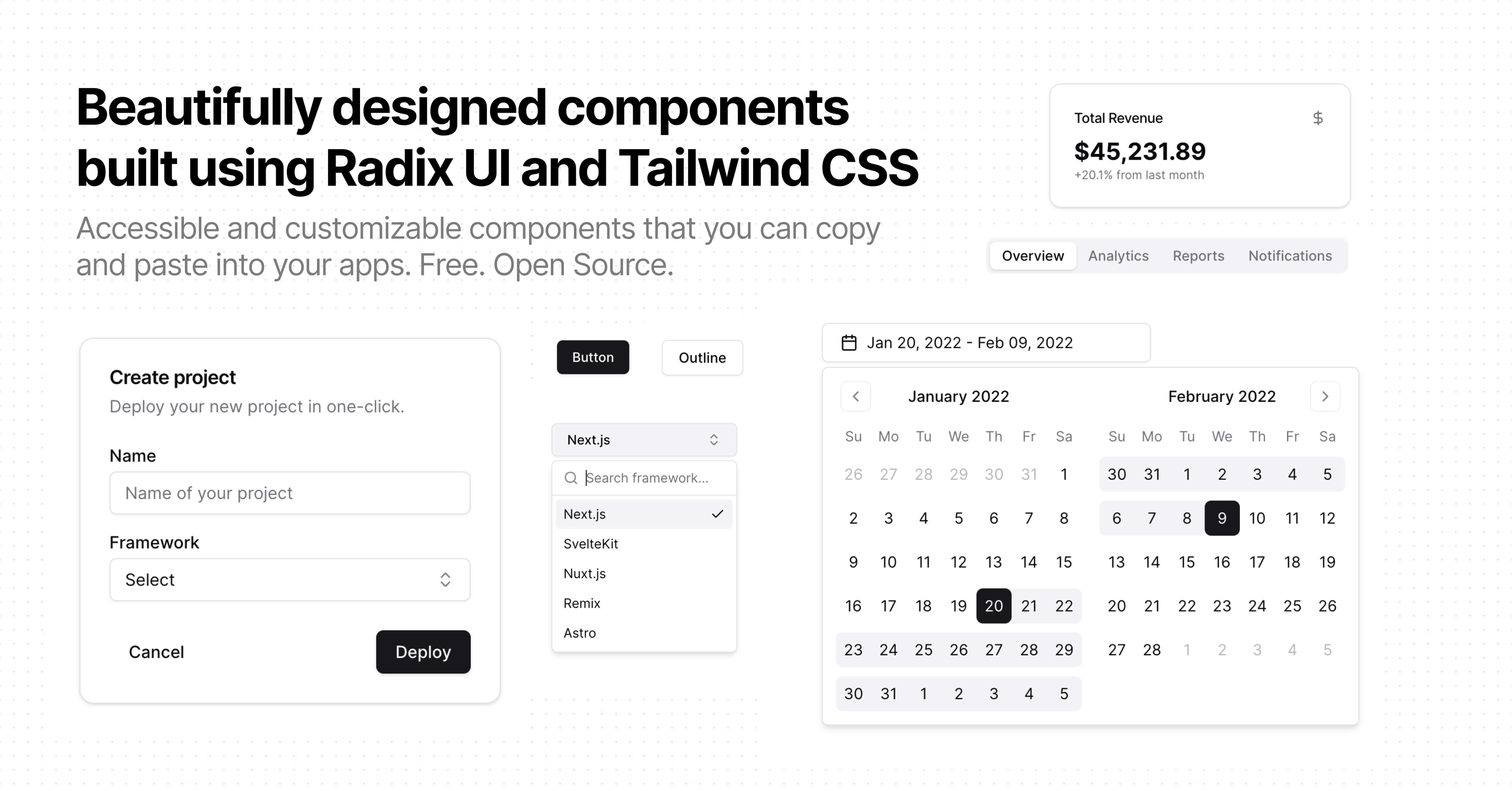 Thumbnail of shadcn/ui