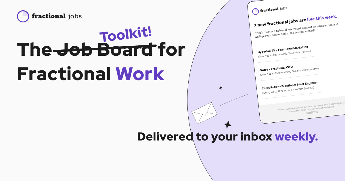 Thumbnail of The Fractional Toolkit | Tools & Communities for Fractional Employees