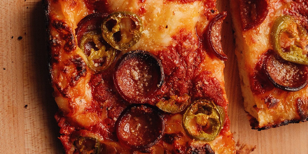 Thumbnail of Sourdough Detroit-Style Pizza