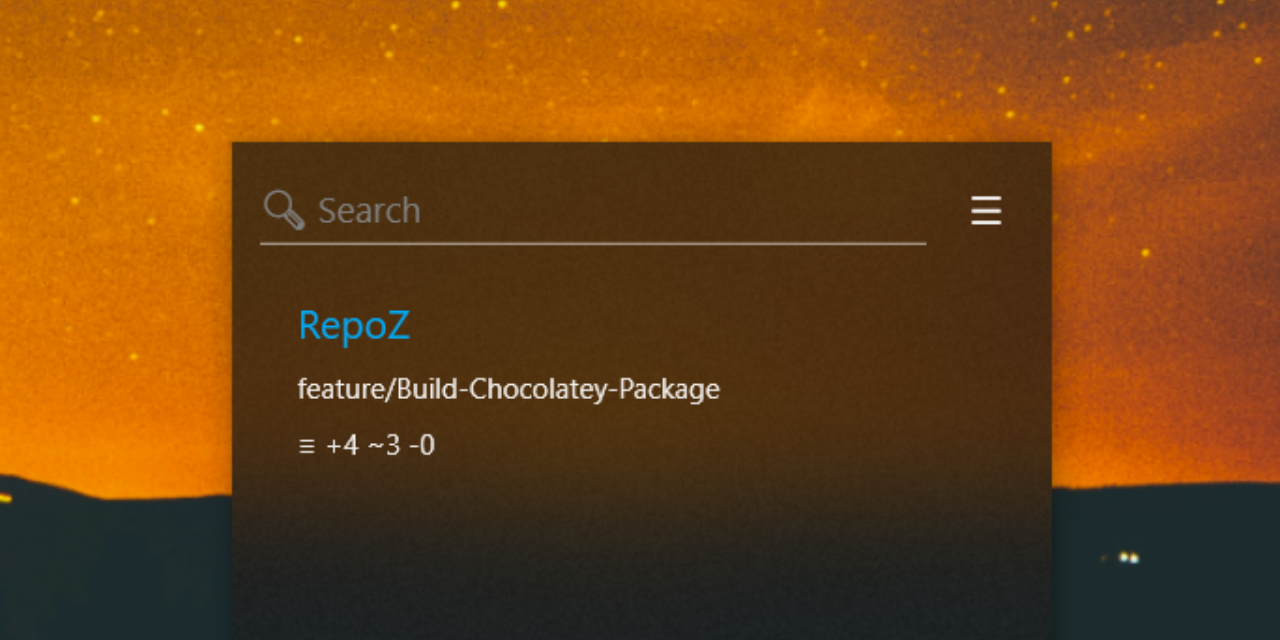 Thumbnail of GitHub - awaescher/RepoZ: 👨‍💻  A zero-conf git repository hub for Windows and macOS with Windows Explorer- & CLI-enhancements