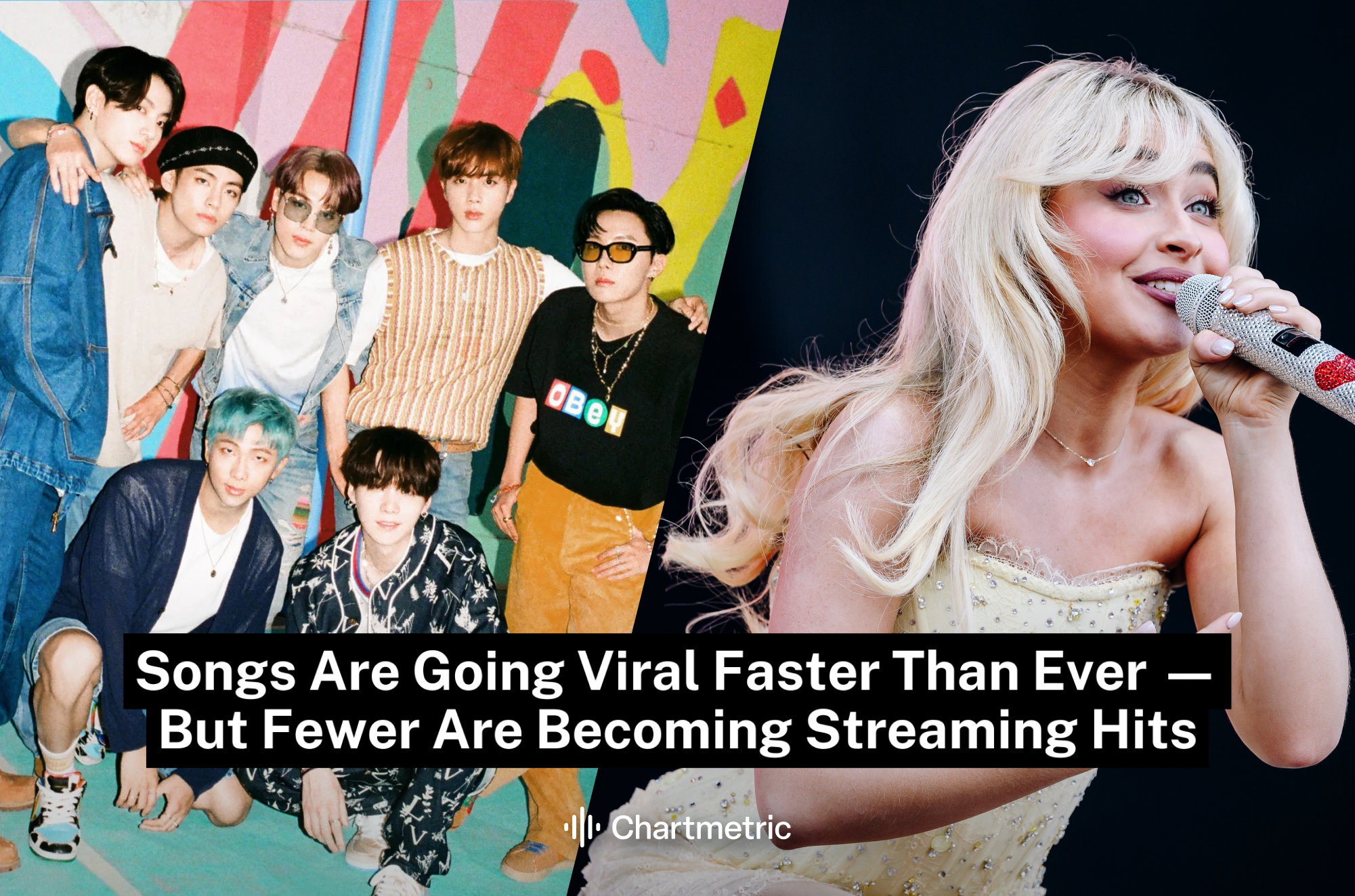 Thumbnail of As Songs Go Viral Faster Than Ever, Fewer Become Top Hits