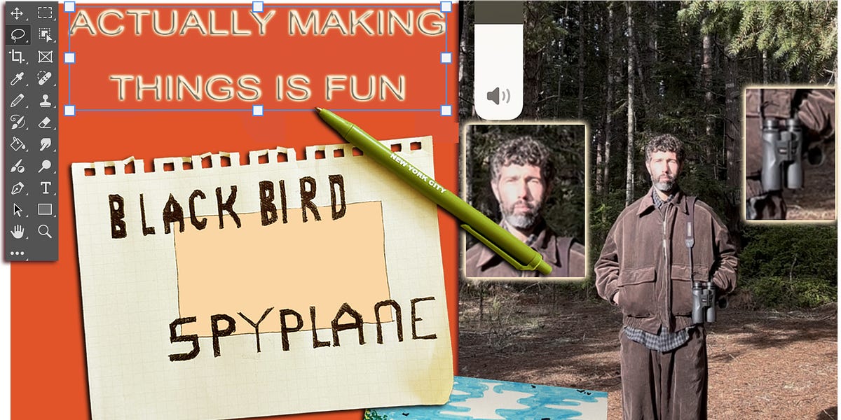 Thumbnail of Actually making things is fun