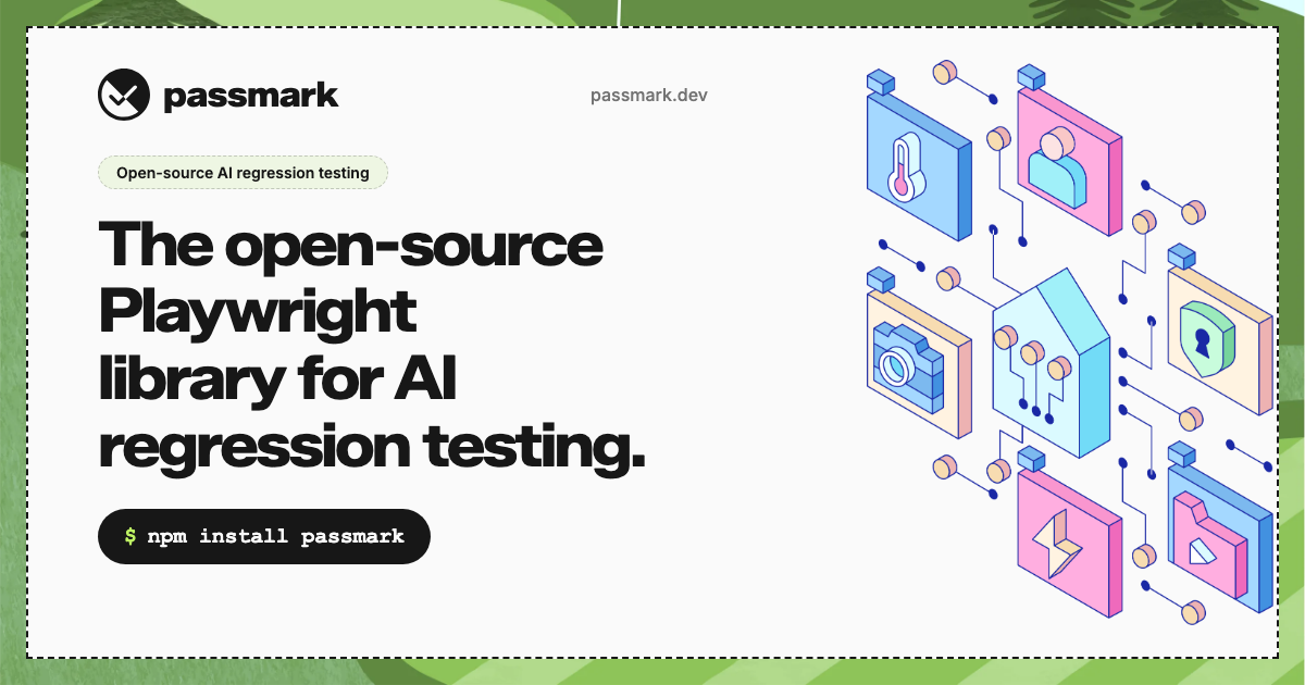 Thumbnail of Passmark: The open-source Playwright library for AI regression testing