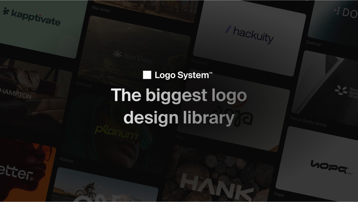 Thumbnail of Logo System - Get inspiration by exploring a library of 900+ logo designs for inspiration