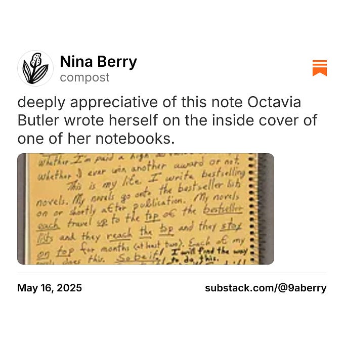 Thumbnail of Nina Berry on Substack