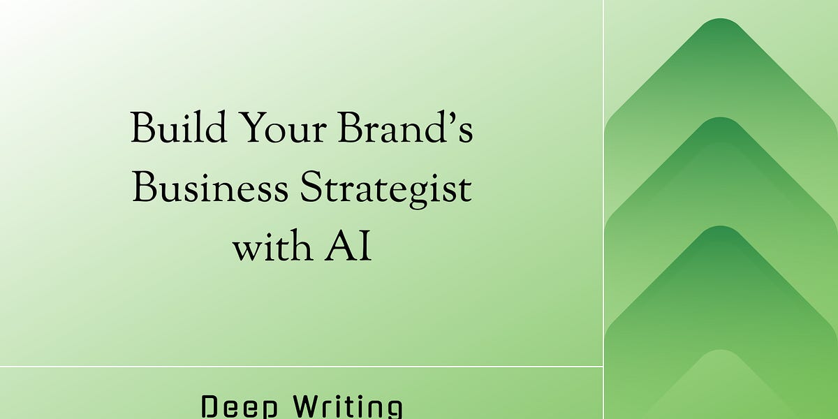 Thumbnail of I Built an AI Business Strategist and It Gave Me My Complete Path to $1M