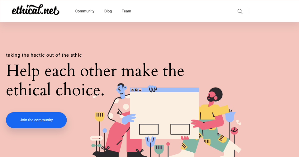 Thumbnail of ethical.net