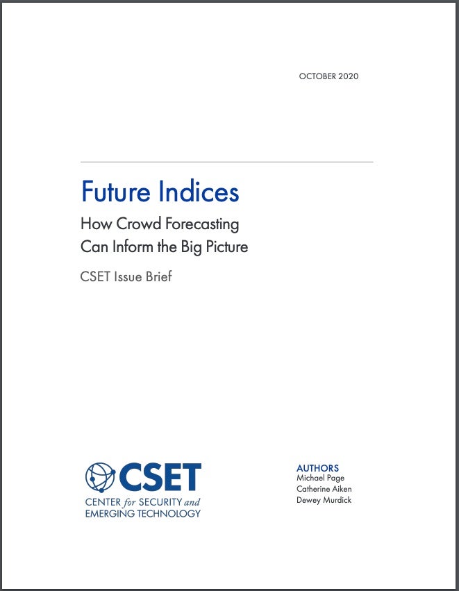 Thumbnail of Future Indices | Center for Security and Emerging Technology