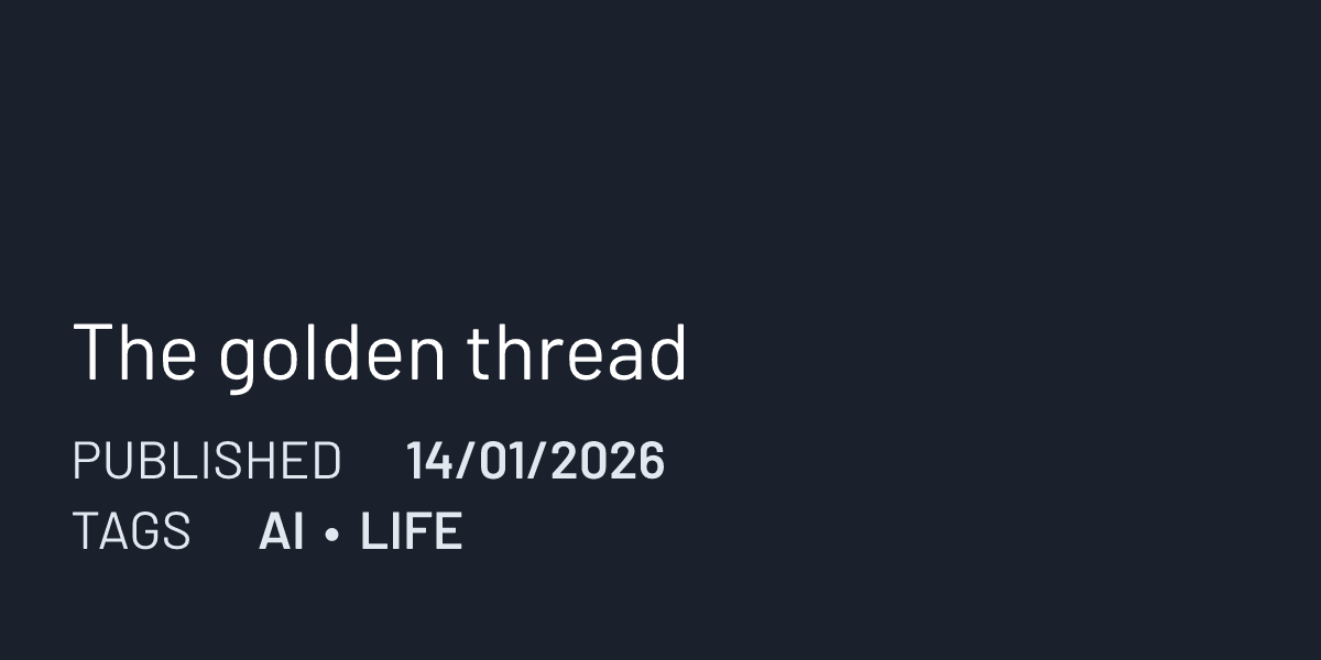 Thumbnail of The golden thread