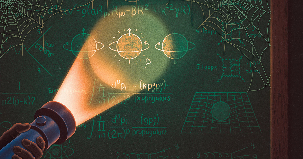 Thumbnail of Old ‘Ghost’ Theory of Quantum Gravity Makes a Comeback | Quanta Magazine