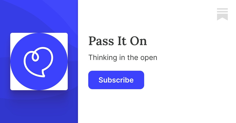 Thumbnail of Pass It On | Lauren Crichton | Substack
