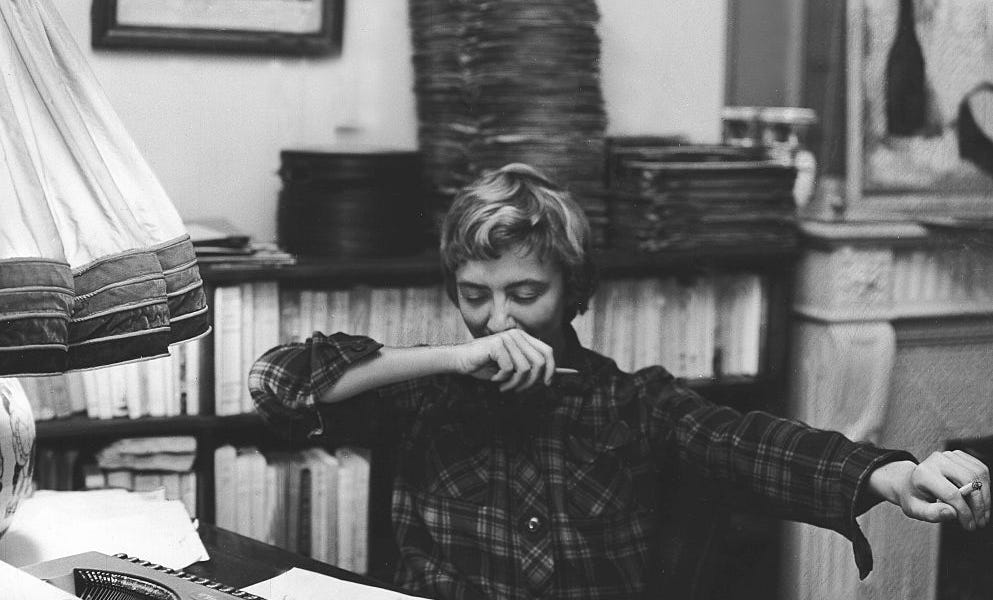 Thumbnail of Françoise Sagan on the power of laziness