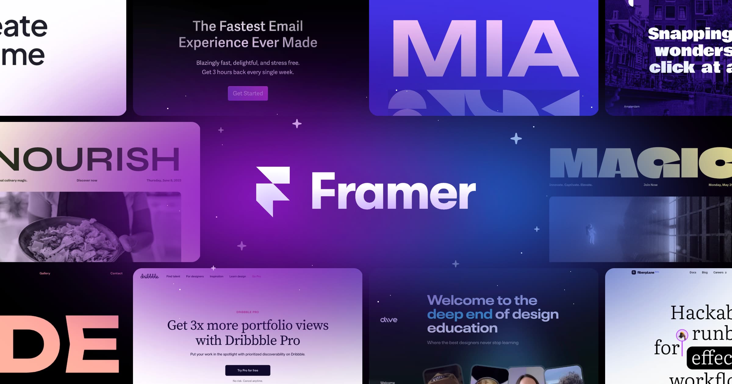Thumbnail of Framer — Start your dream site with AI. Zero code, maximum speed.