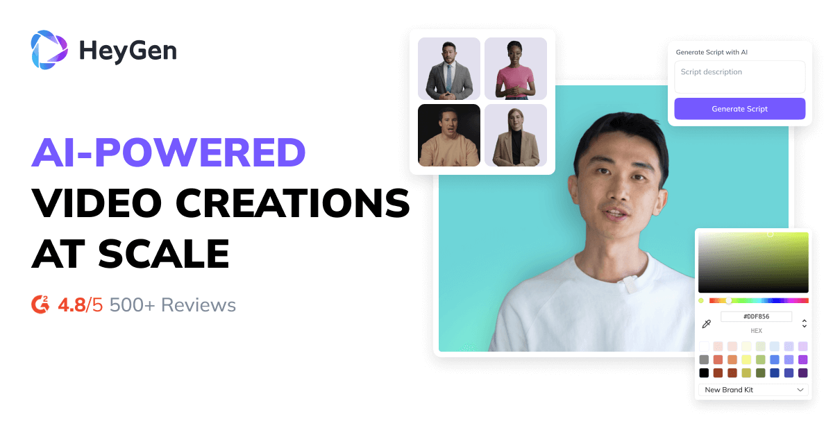 Thumbnail of HeyGen - AI Spokesperson Video Creator
