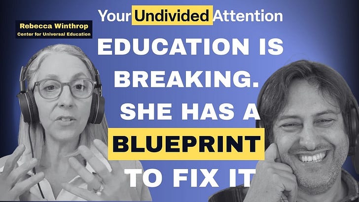 Thumbnail of AI Is Breaking Education. Rebecca Winthrop Has the Blueprint to Fix It.