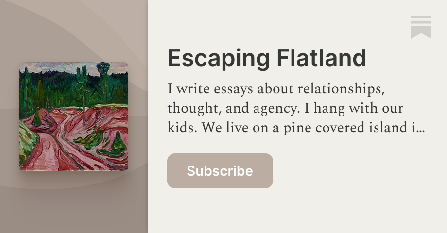 Thumbnail of Escaping Flatland | Henrik Karlsson | Substack