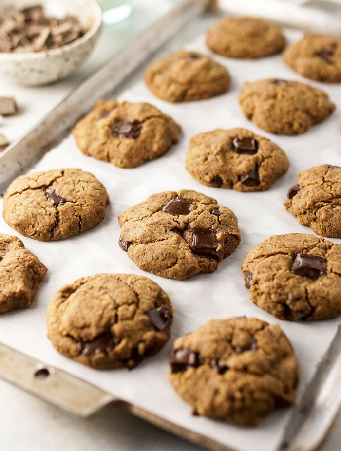 Thumbnail of Easy Vegan Buckwheat Chocolate Chip Cookies
