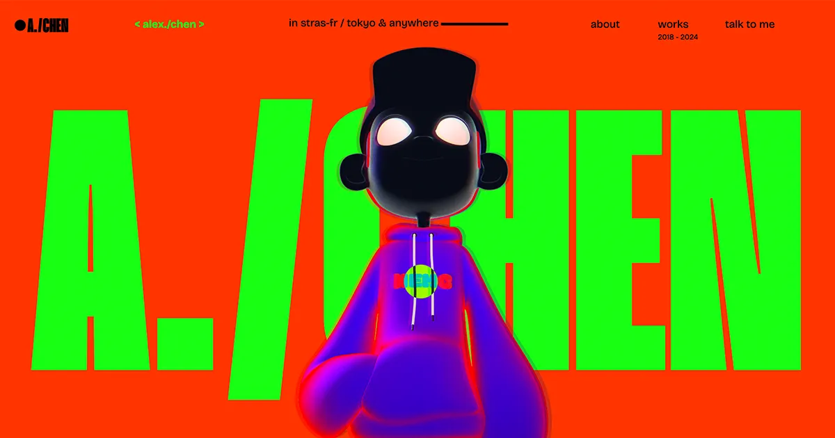 Thumbnail of A./CHEN - Web designer of the future ( 未來界 )