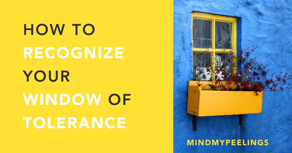 Thumbnail of How to Recognize Your Window of Tolerance — Mind My Peelings