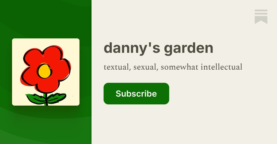 Thumbnail of danny's garden | Danny Li | Substack