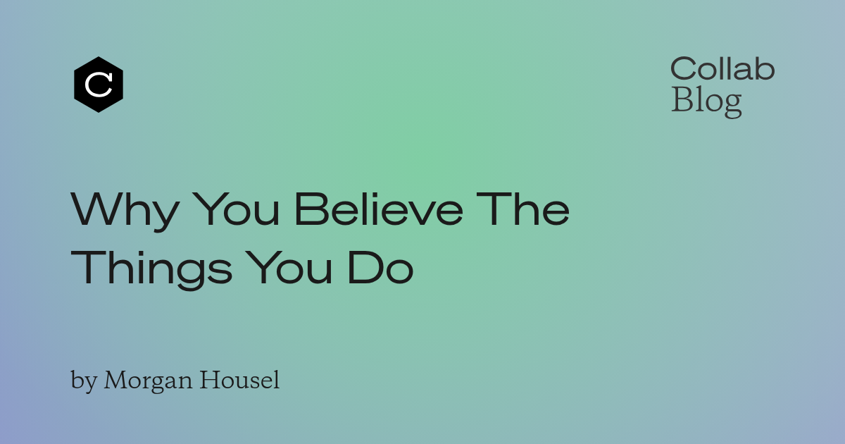 Thumbnail of Why You Believe the Things You Do