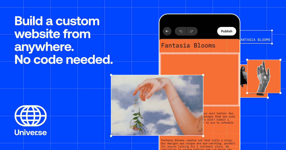 Thumbnail of Universe Website Builder | Design Custom Sites with No Code