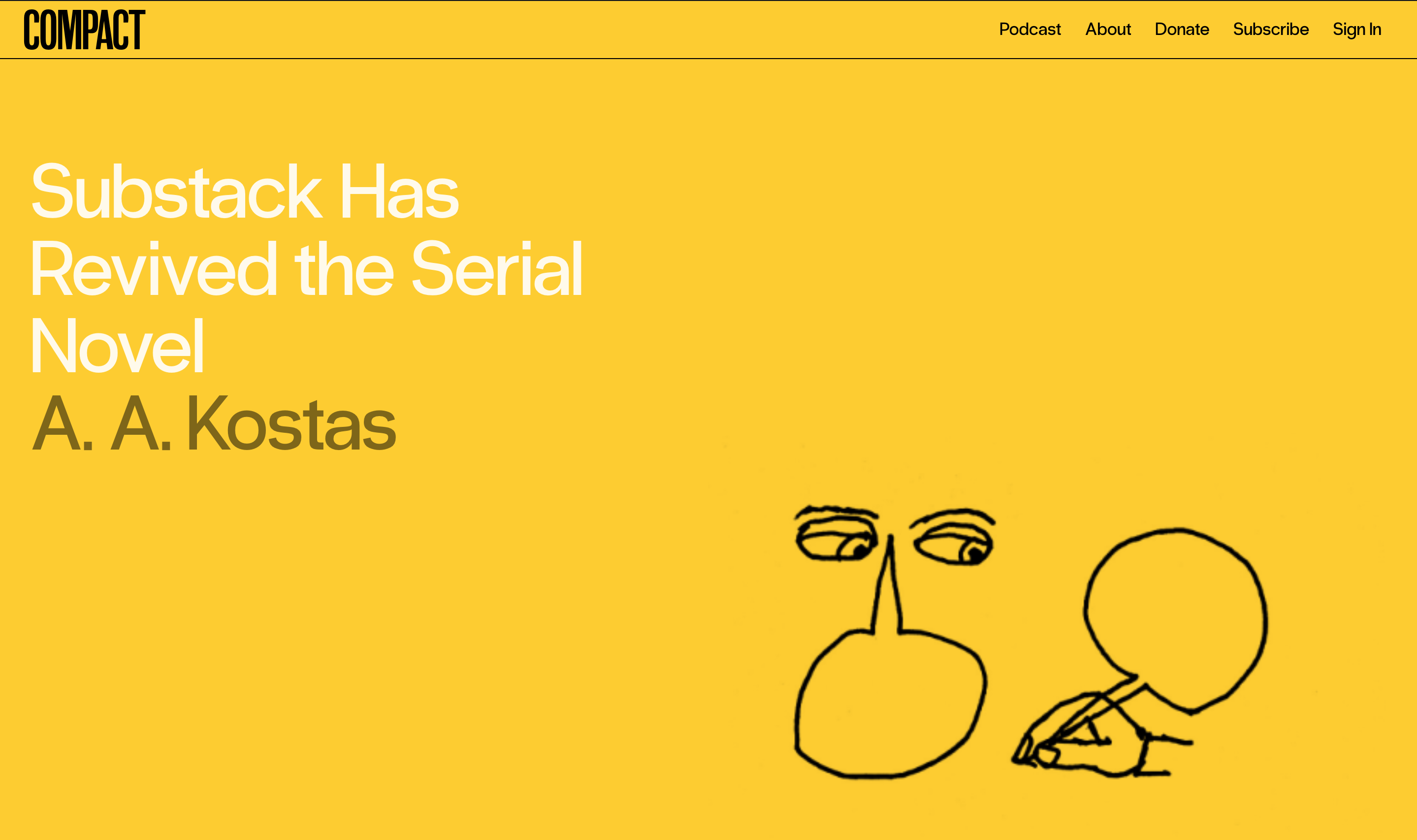 Thumbnail of Substack - A new economic engine for culture