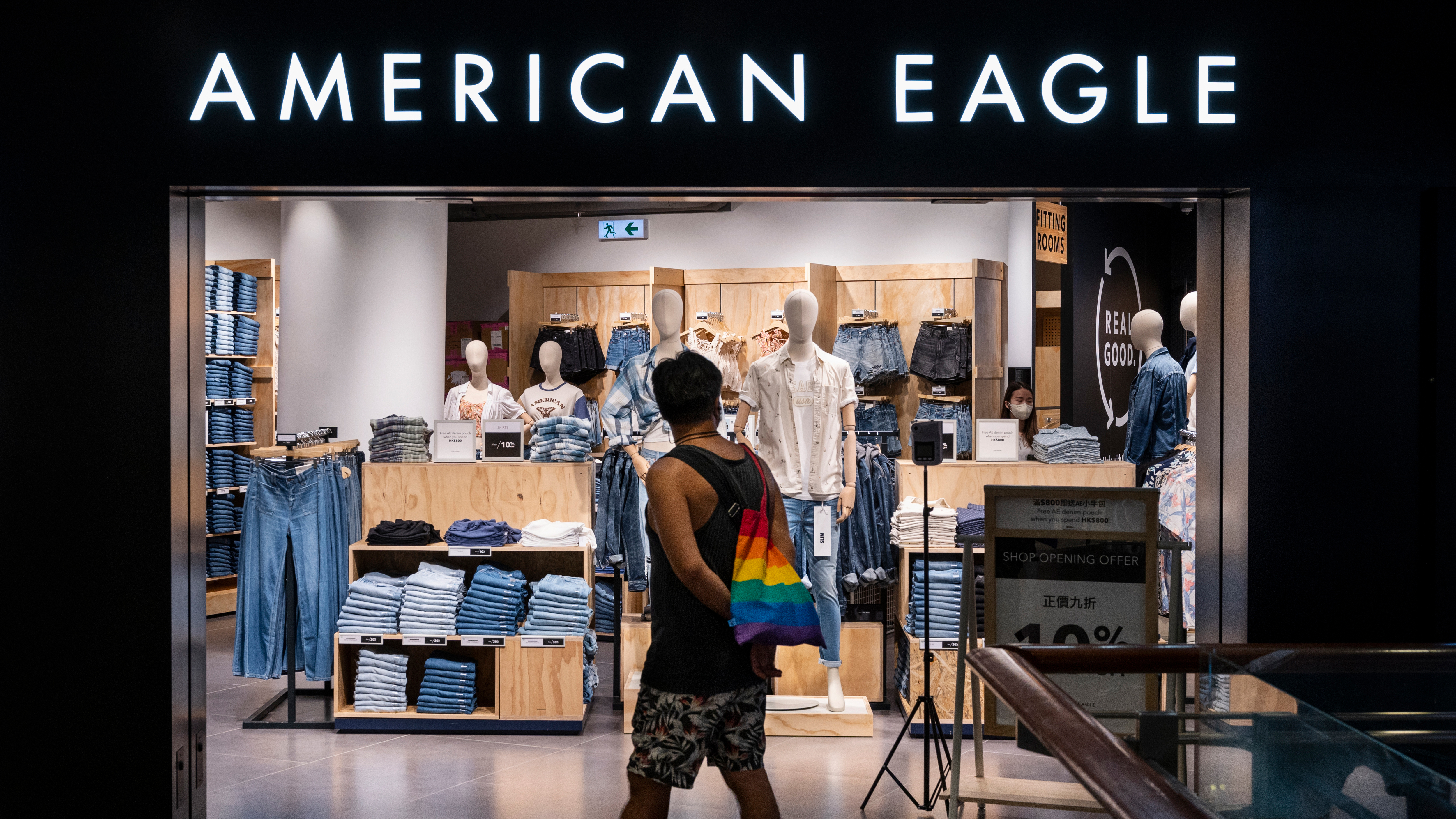 Thumbnail of Why American Eagle is launching its first Substack to court Gen Z amid shopper slowdowns